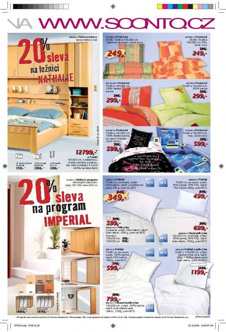 leták Sconto nábytek strana 1 leták Sconto nábytek strana 1