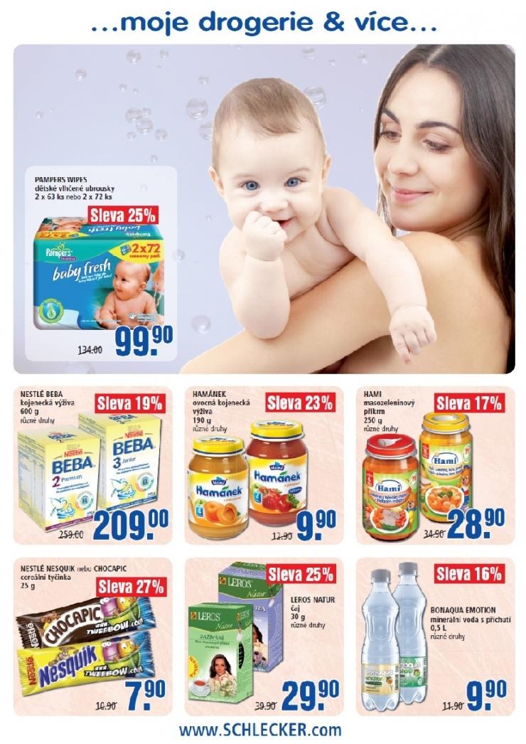 leták Schlecker akční leták strana 1 leták Schlecker akční leták strana 1