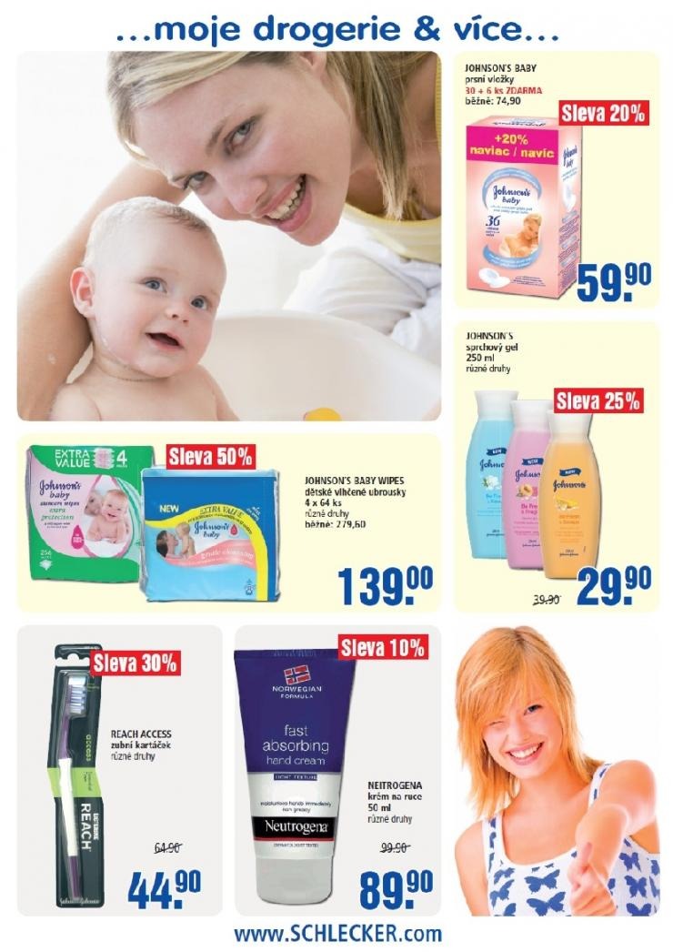 leták Schlecker akční leták strana 1 leták Schlecker akční leták strana 1