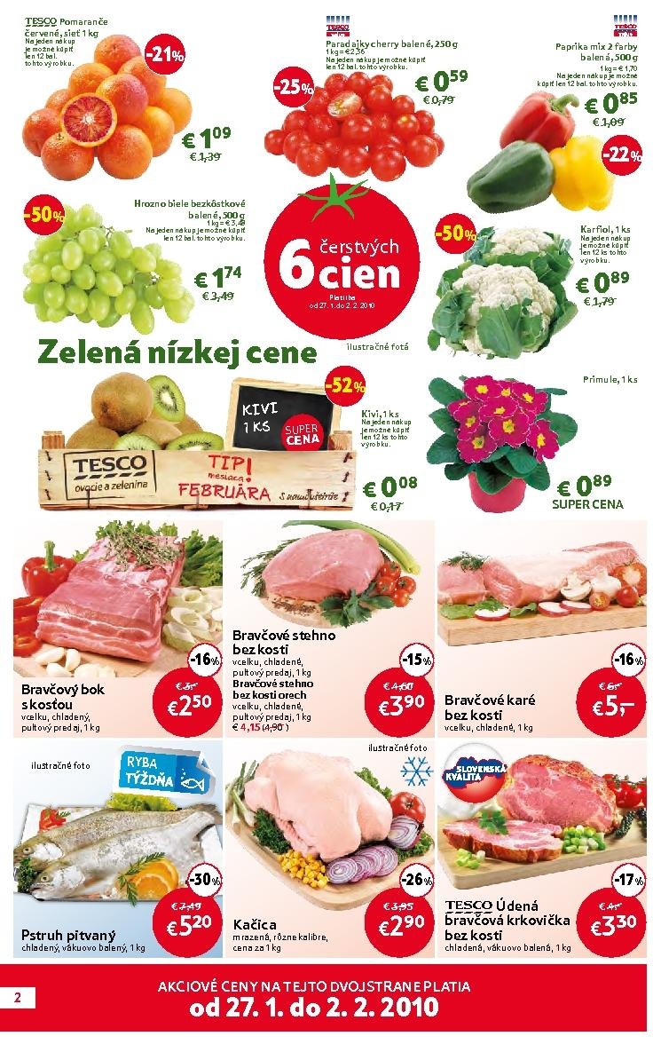 letk Tesco aktuln letk strana 1