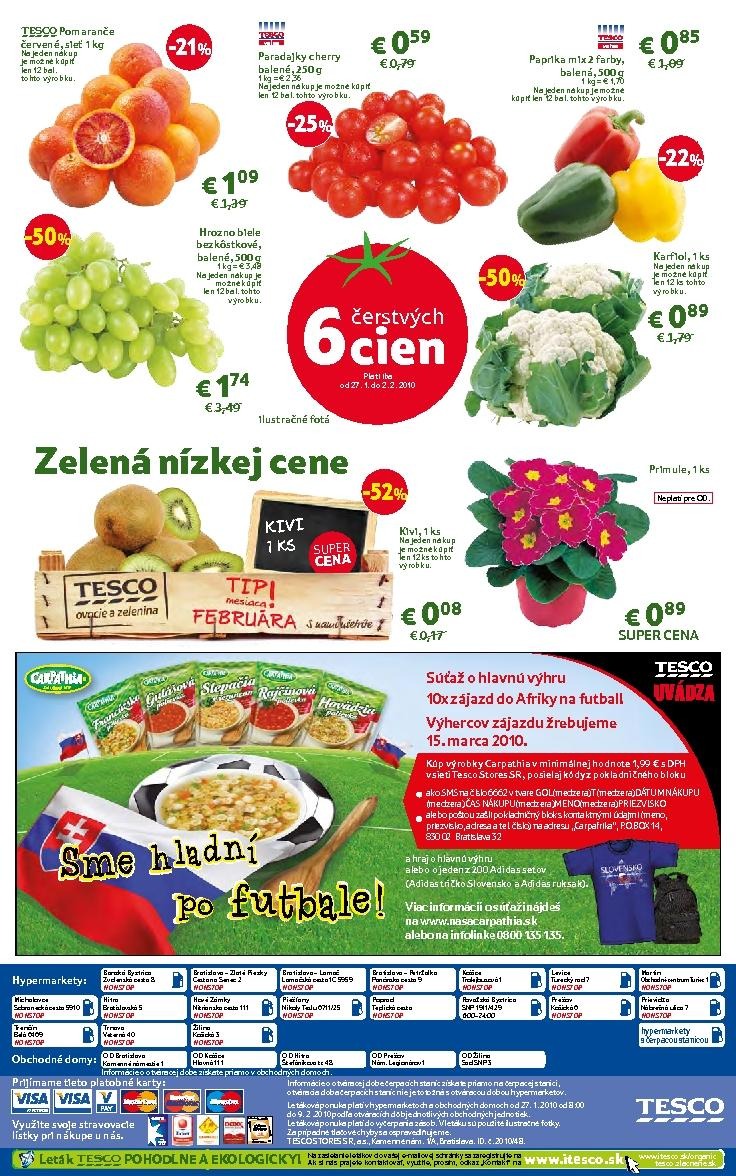 let�k Tesco ak�n� let�k strana 1