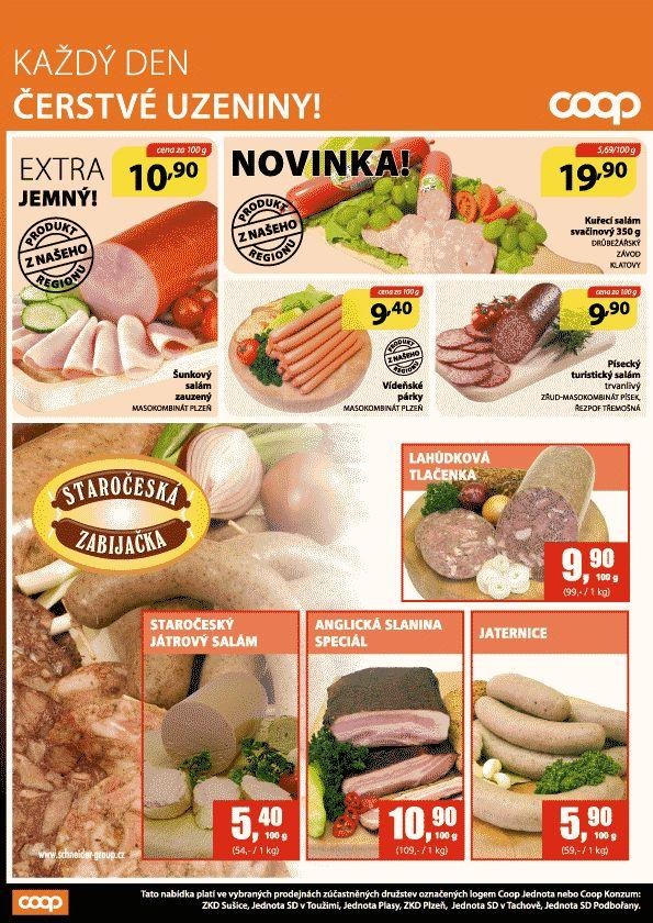 leták COOP leták region strana 1 leták COOP leták region strana 1