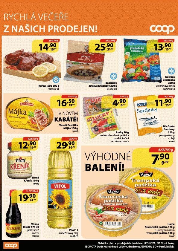 leták COOP regionální leták strana 1 leták COOP regionální leták strana 1