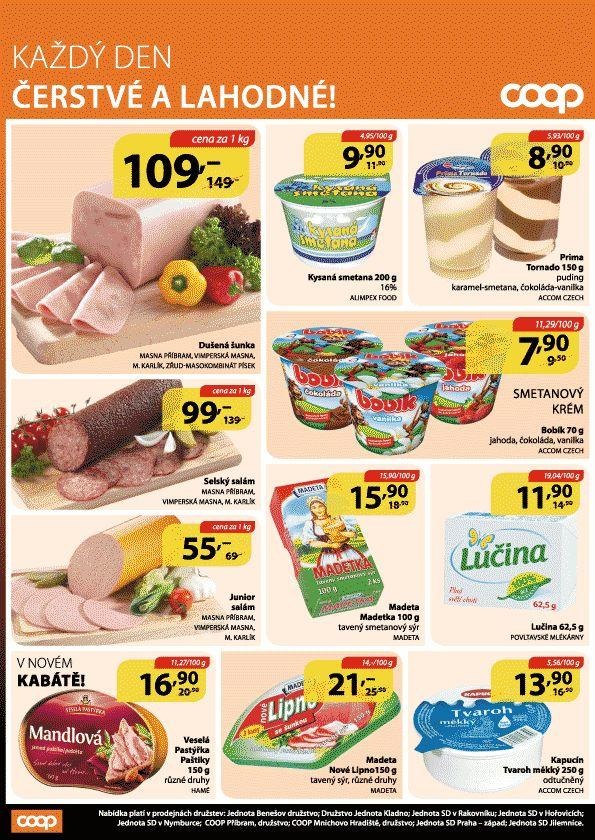 leták COOP aktuální leták strana 1 leták COOP aktuální leták strana 1