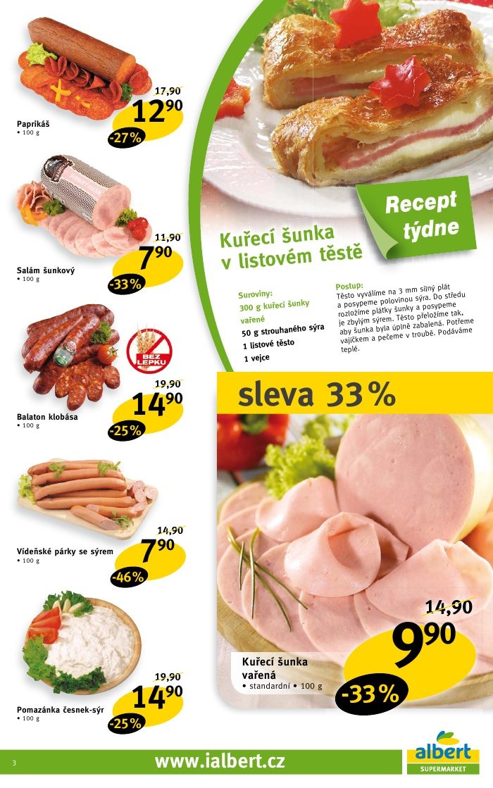 leták Albert strana 1 leták Albert strana 1