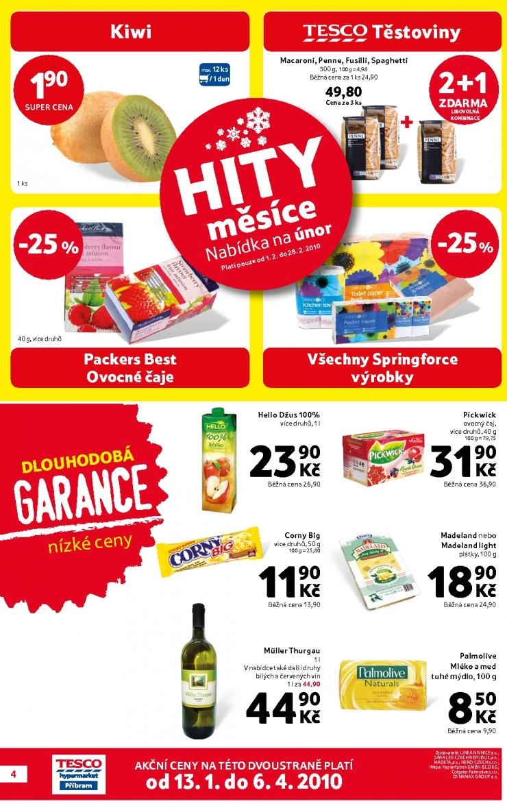 leták Tesco Příbram leták strana 1 leták Tesco Příbram leták strana 1