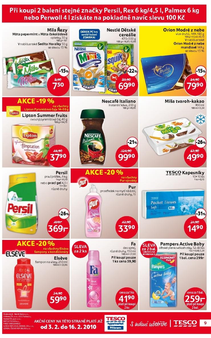 leták Tesco Příbram leták strana 1 leták Tesco Příbram leták strana 1