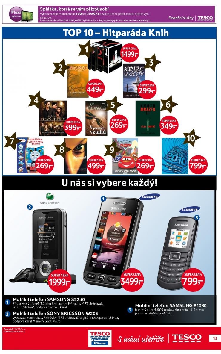 leták Tesco Příbram leták strana 1 leták Tesco Příbram leták strana 1
