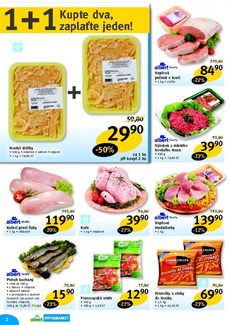 leták Albert Hypermarket leták strana 1 leták Albert Hypermarket leták strana 1