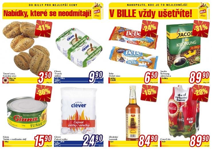 leták Billa speciální leták strana 1 leták Billa speciální leták strana 1