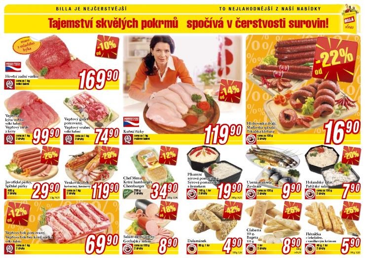 leták Billa speciální leták strana 1 leták Billa speciální leták strana 1