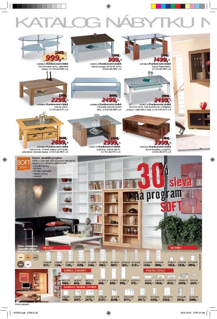 leták Sconto nábytek akční leták strana 1 leták Sconto nábytek akční leták strana 1