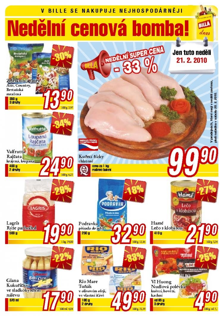 let�k Billa aktu�ln� let�ky strana 1