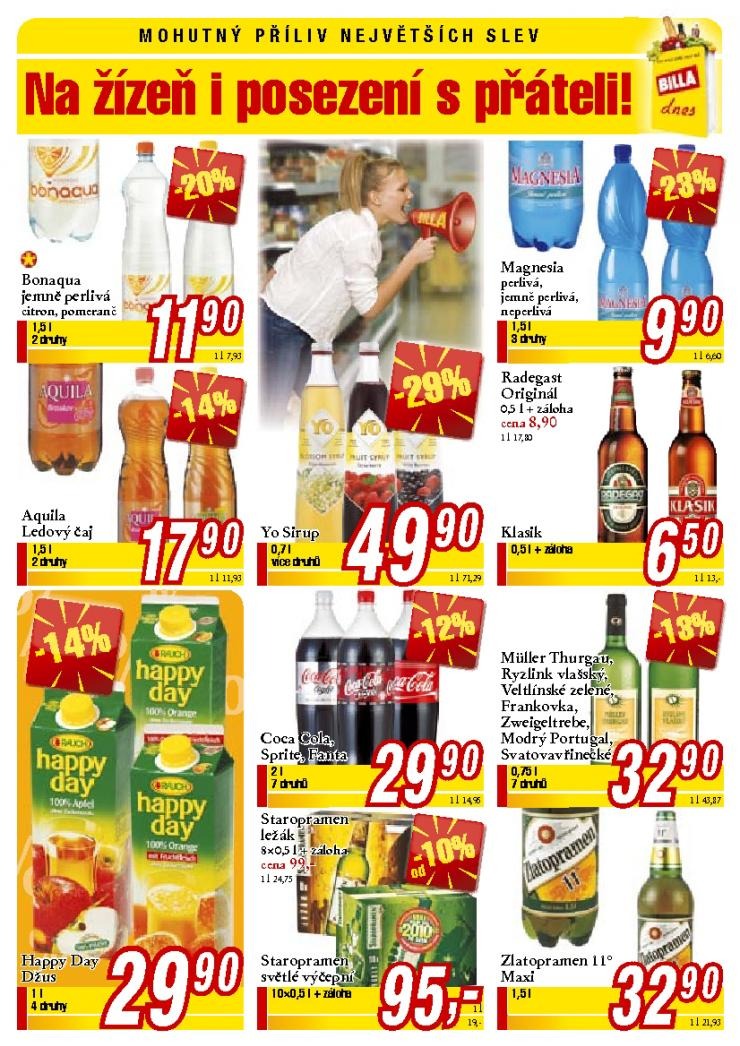 leták Billa aktuální letáky strana 1 leták Billa aktuální letáky strana 1