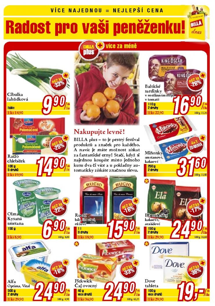 leták Billa aktuální letáky strana 1 leták Billa aktuální letáky strana 1