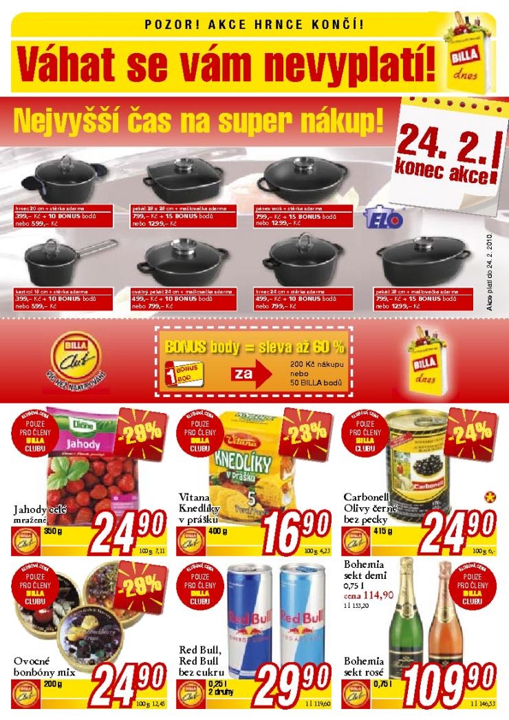 let�k Billa aktu�ln� let�ky strana 1