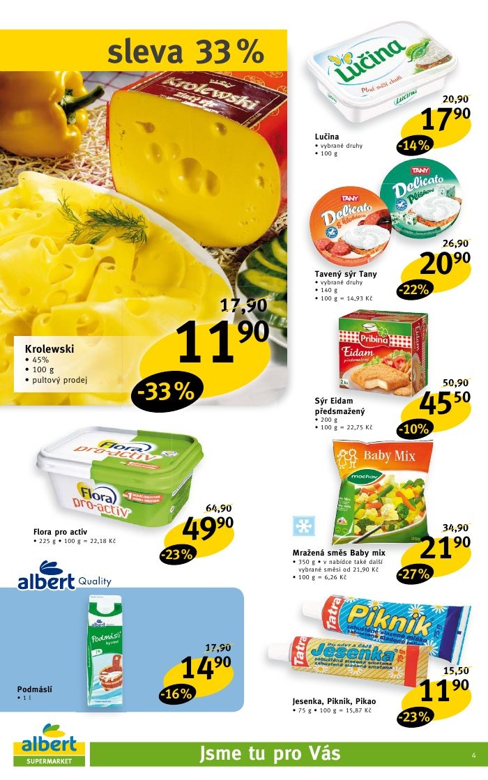 leták Albert strana 1 leták Albert strana 1