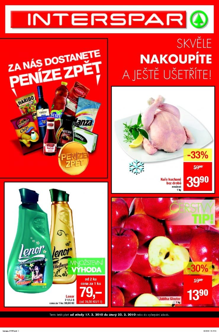 leták Interspar akční leták strana 1 leták Interspar akční leták strana 1