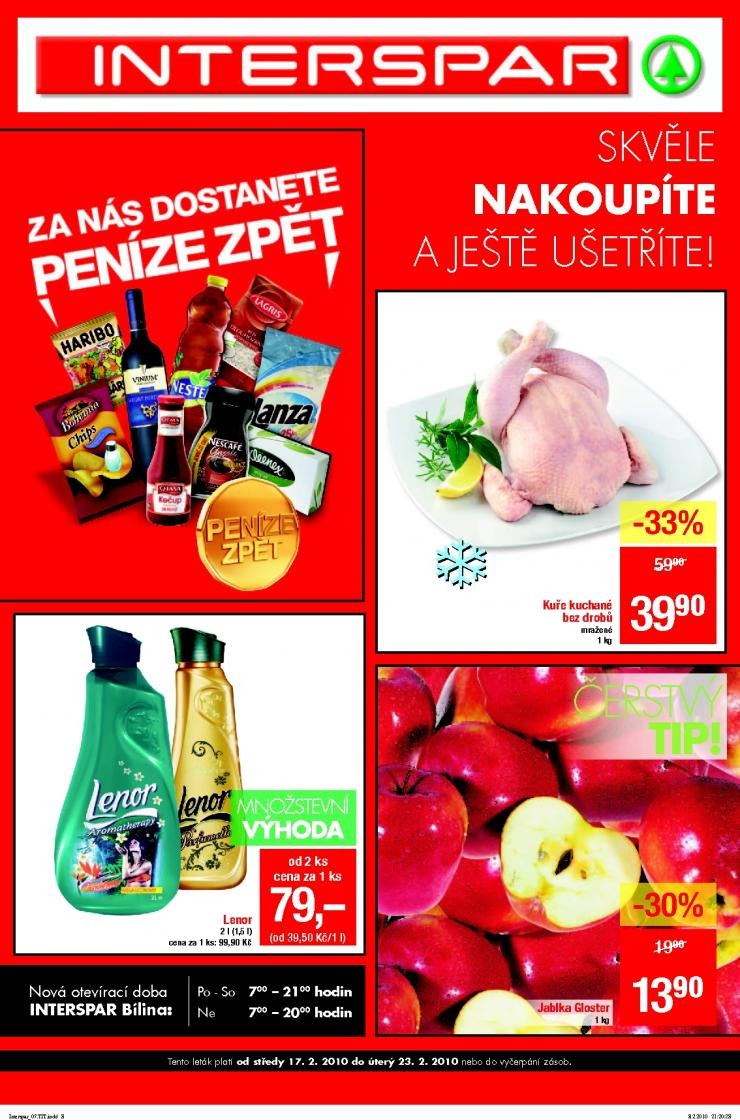 leták Interspar akční leták strana 1 leták Interspar akční leták strana 1