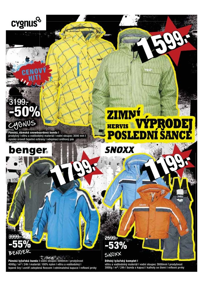 leták Hervis strana 1 leták Hervis strana 1