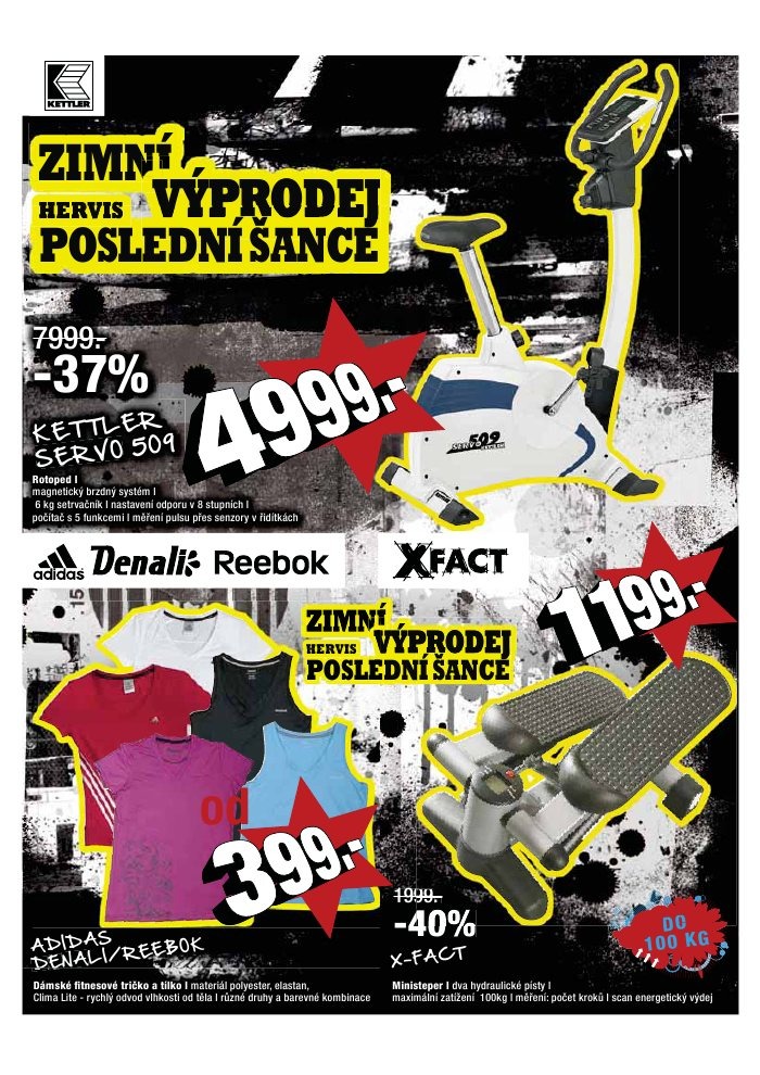 leták Hervis strana 1 leták Hervis strana 1