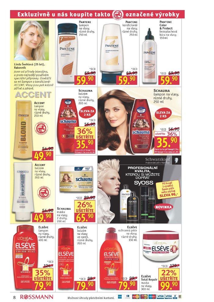 leták Rossmann strana 1 leták Rossmann strana 1