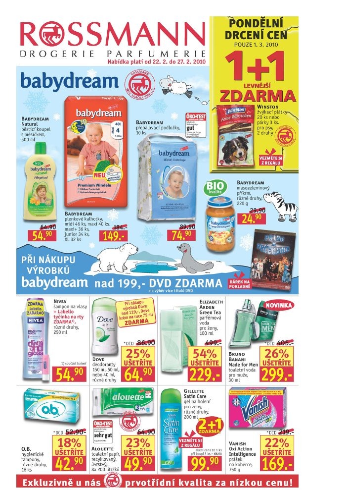 leták Rossmann strana 1 leták Rossmann strana 1