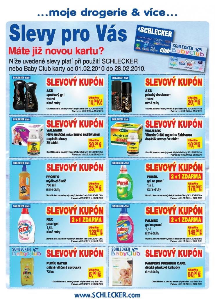 leták Schlecker leták strana 1 leták Schlecker leták strana 1