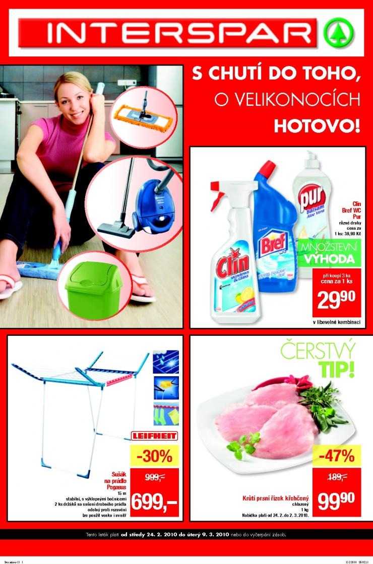 leták Interspar aktuální letáky strana 1 leták Interspar aktuální letáky strana 1