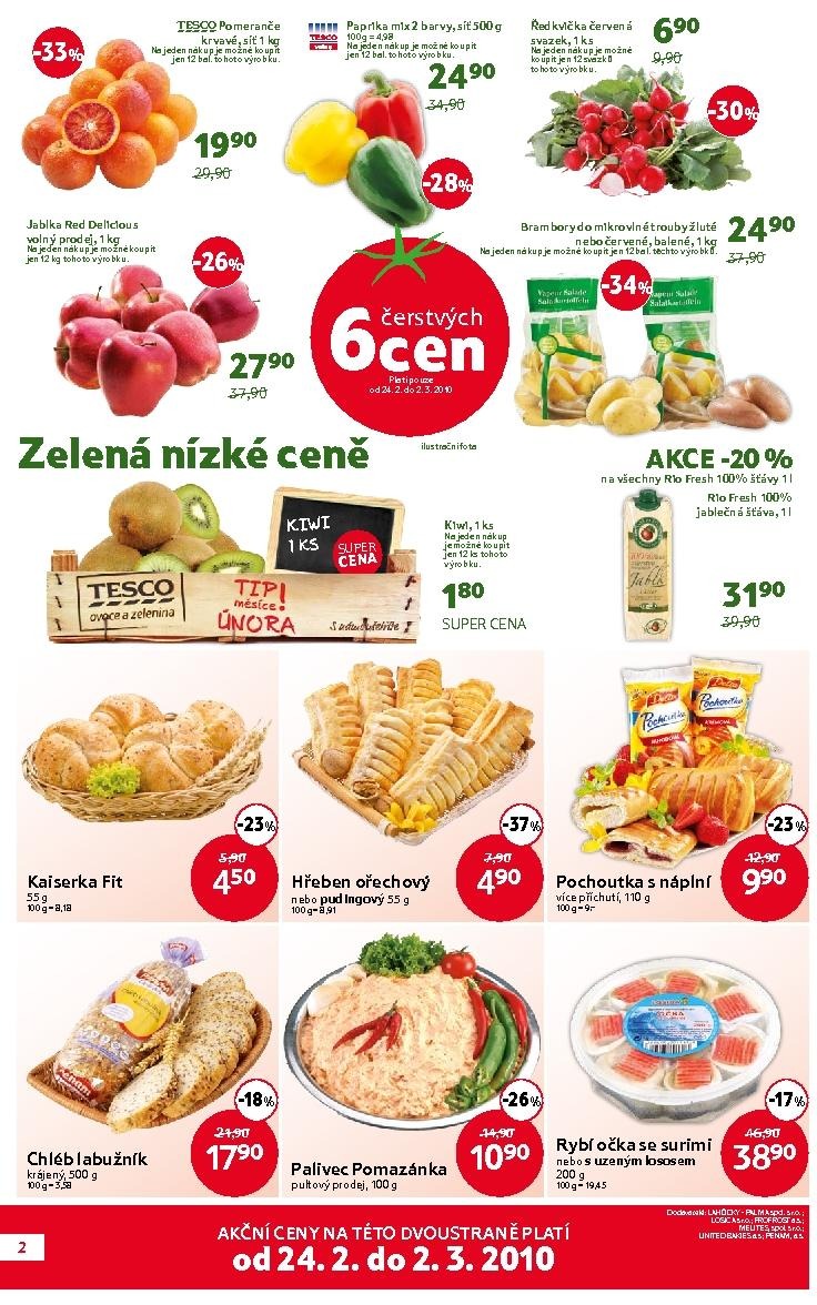 leták Tesco akční letáky strana 1 leták Tesco akční letáky strana 1