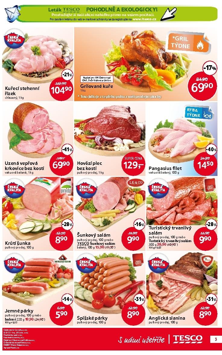 leták Tesco akční letáky strana 1 leták Tesco akční letáky strana 1