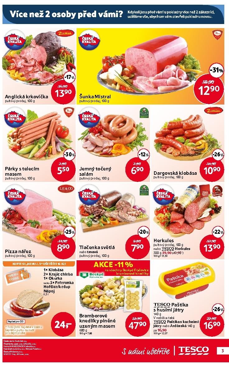 leták Nadpis: Tesco akční letáky strana 1 leták Nadpis: Tesco akční letáky strana 1