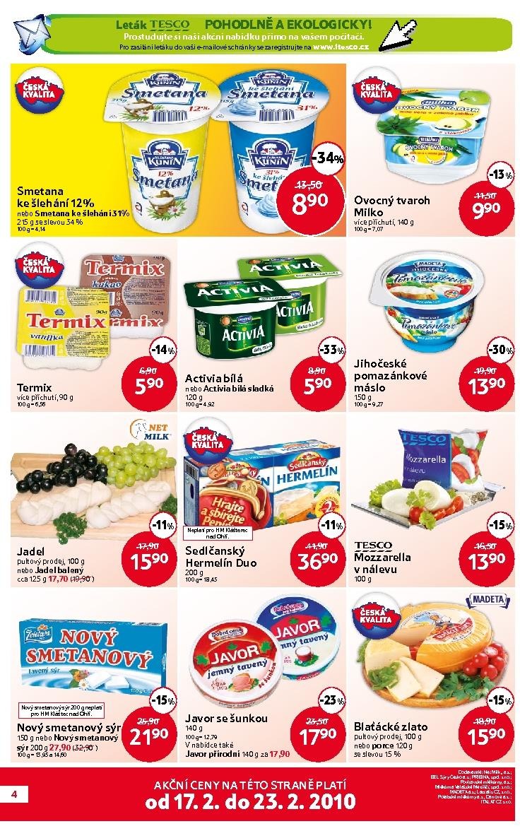 let�k Tesco aktu�ln� let�k strana 1