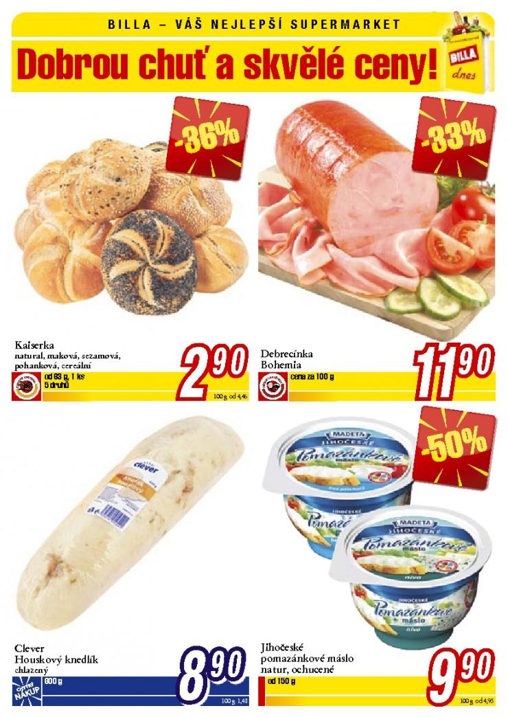 leták Billa speciální leták strana 1 leták Billa speciální leták strana 1