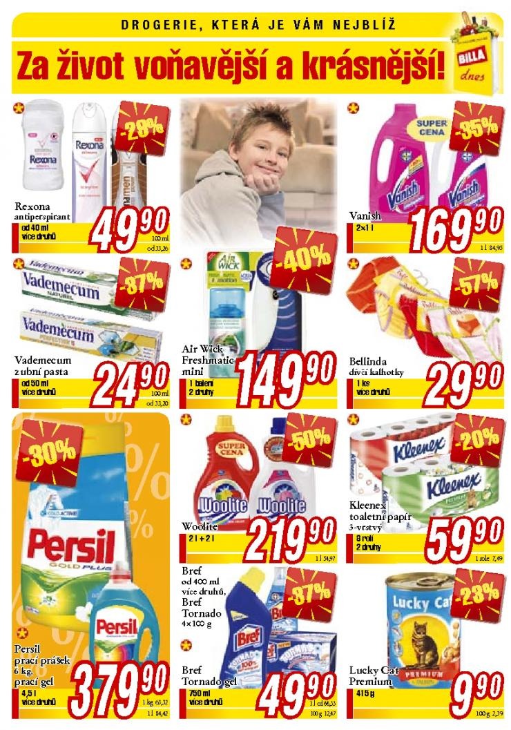 leták Billa speciální leták strana 1 leták Billa speciální leták strana 1