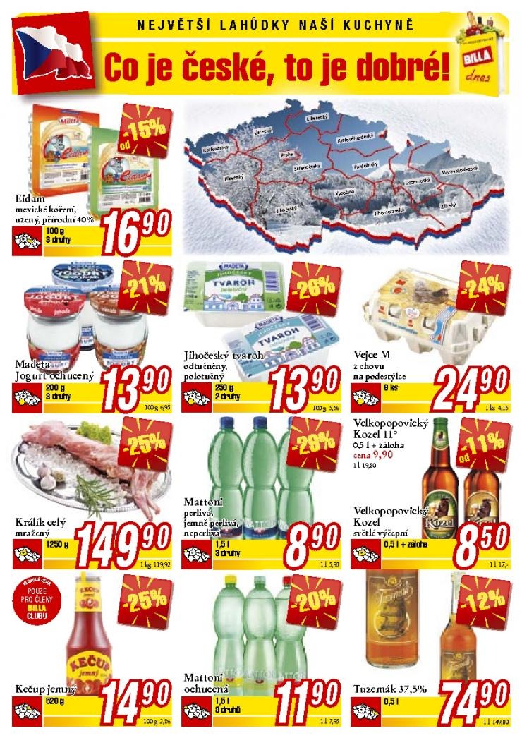 leták Billa hlavní leták strana 1 leták Billa hlavní leták strana 1