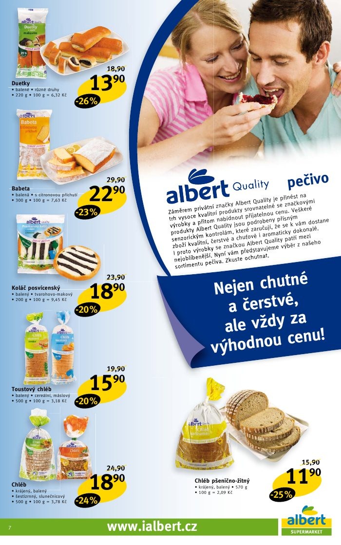 leták Albert strana 1 leták Albert strana 1