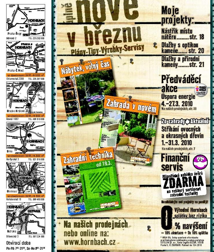 leták Hornbach akční leták strana 1 leták Hornbach akční leták strana 1