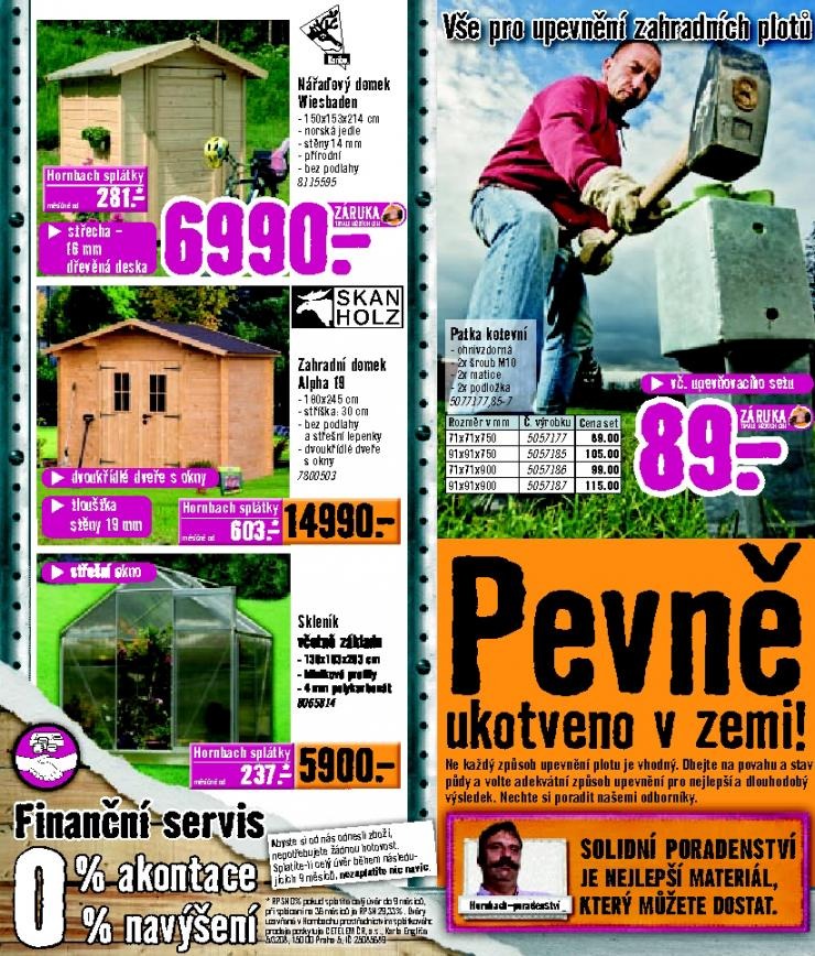 leták Hornbach akční leták strana 1 leták Hornbach akční leták strana 1