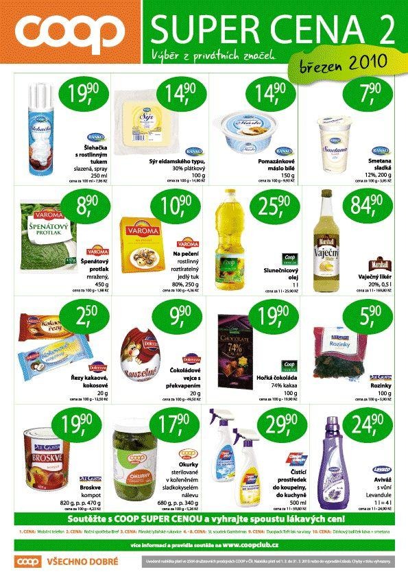 leták COOP leták super cena strana 1 leták COOP leták super cena strana 1