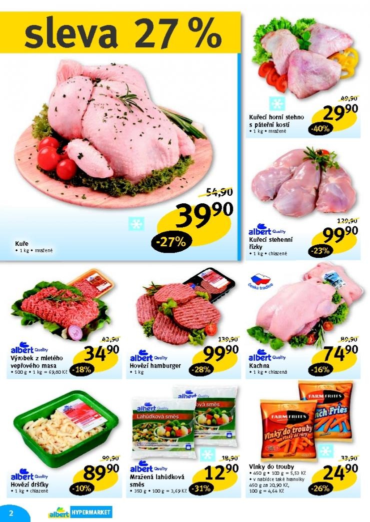 leták Albert Hypermarket akční leták strana 1 leták Albert Hypermarket akční leták strana 1