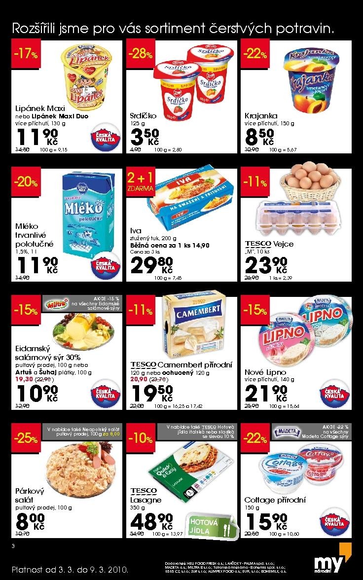 leták Tesco MY Národní akční leták strana 1 leták Tesco MY Národní akční leták strana 1
