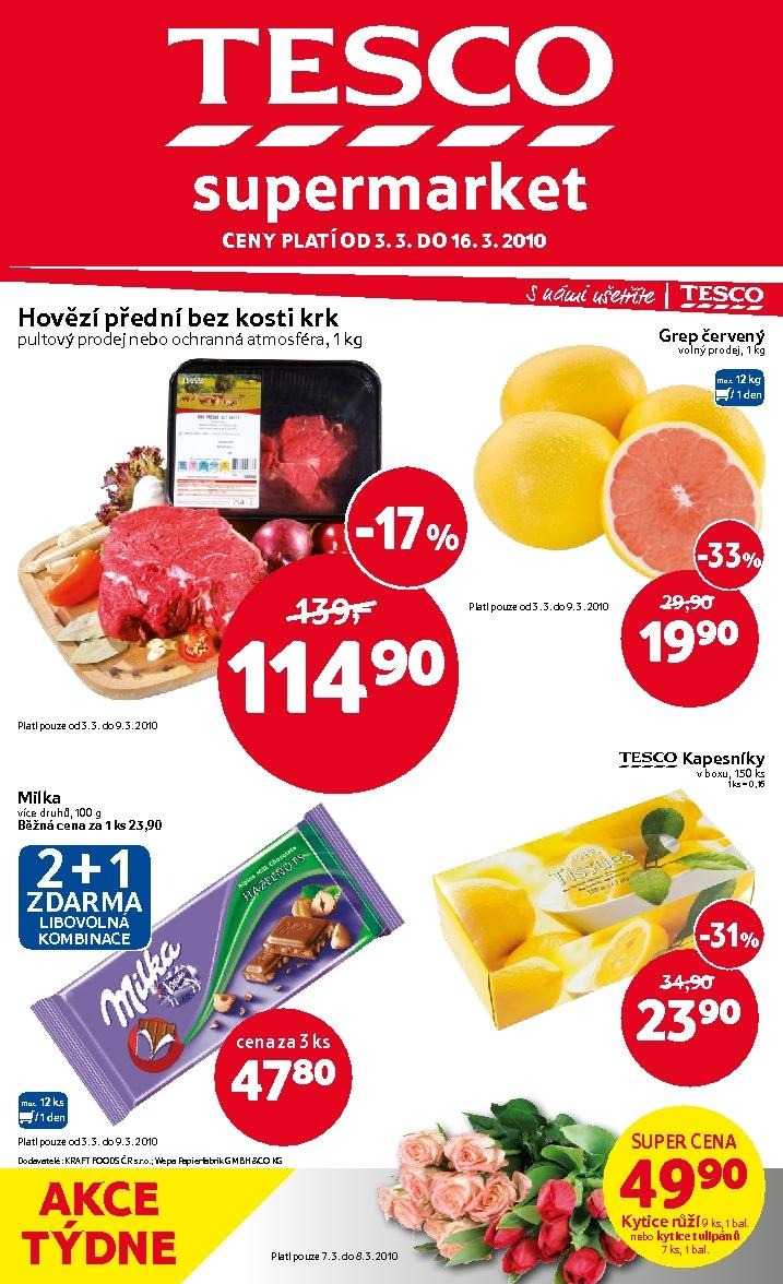 letk Tesco supermarket akn letk strana 1