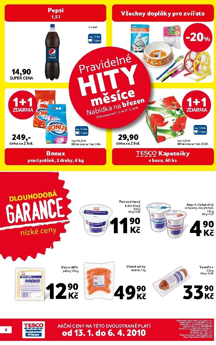 leták Tesco Příbram aktuální leták strana 1 leták Tesco Příbram aktuální leták strana 1