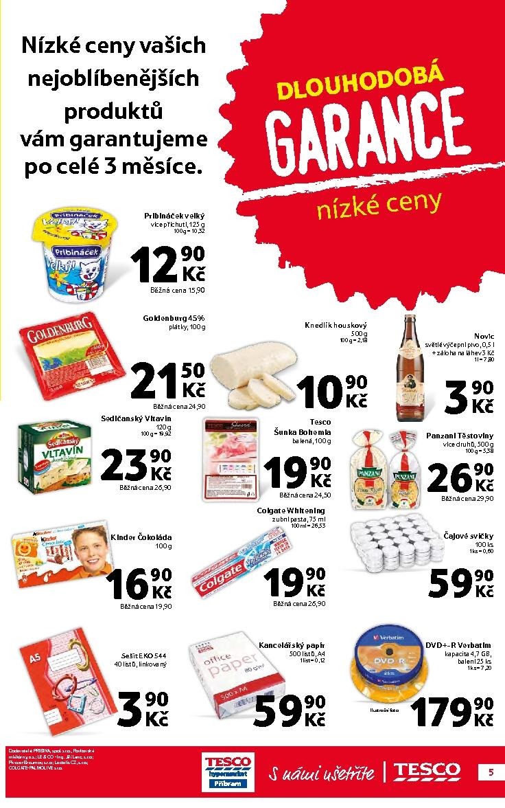 leták Tesco Příbram aktuální leták strana 1 leták Tesco Příbram aktuální leták strana 1