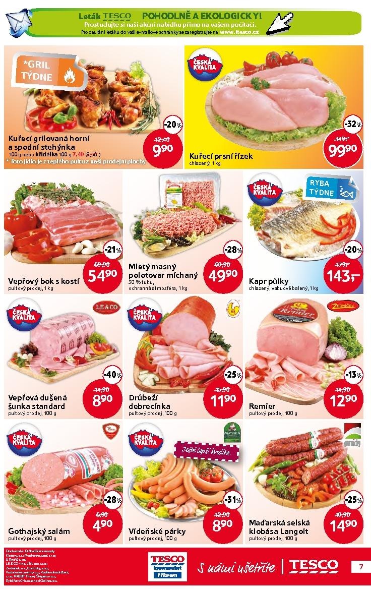 leták Tesco Příbram aktuální leták strana 1 leták Tesco Příbram aktuální leták strana 1