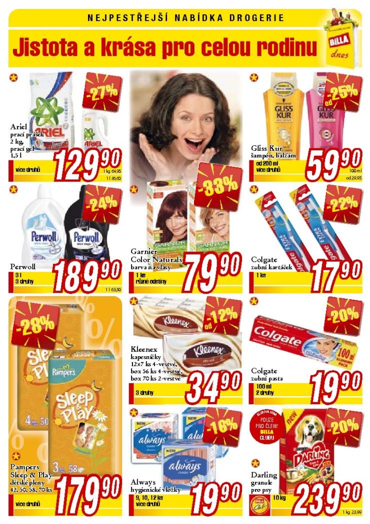 leták Billa speciální letáky strana 1 leták Billa speciální letáky strana 1