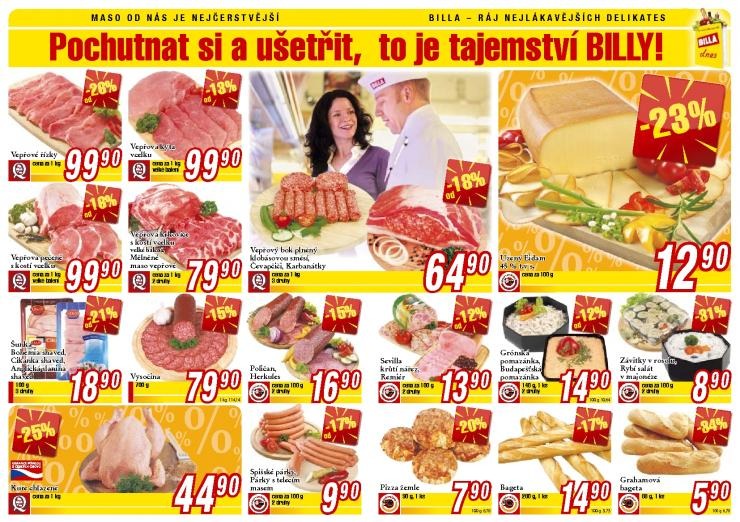 leták Billa velký leták strana 1 leták Billa velký leták strana 1