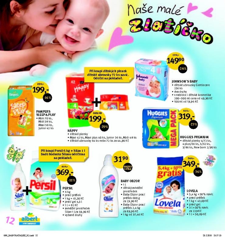 leták Albert Hypermarket Baby leták strana 1 leták Albert Hypermarket Baby leták strana 1
