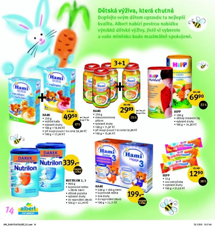 leták Albert Hypermarket Baby leták strana 1 leták Albert Hypermarket Baby leták strana 1
